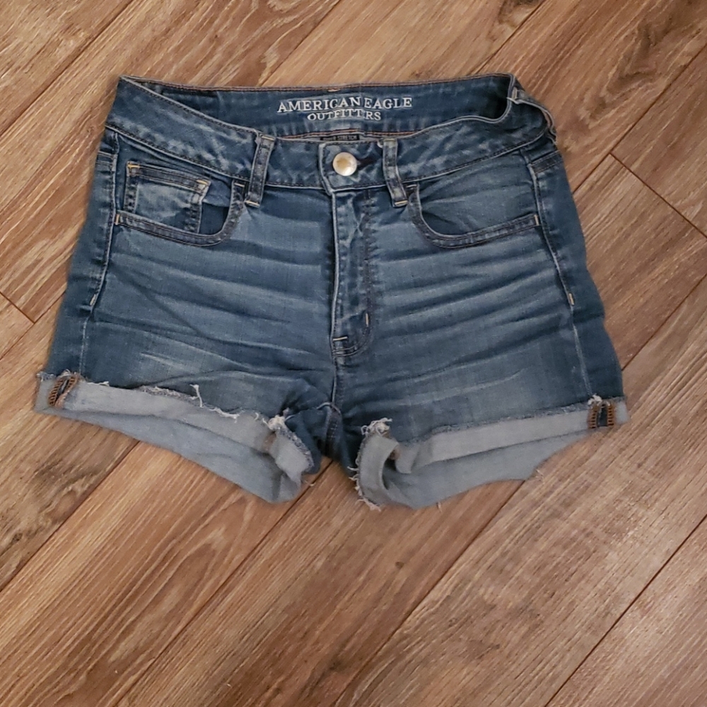American eagle high rise shortie